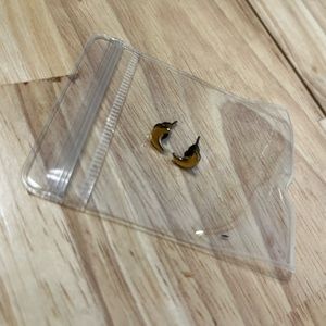 Crescent moon earrings